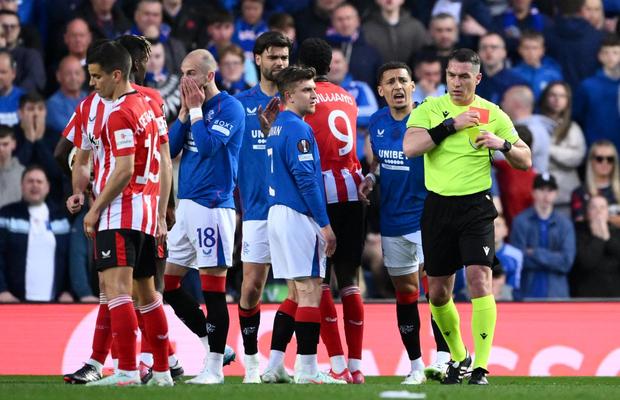 Decizie CRUCIALĂ luată de Istvan Kovacs în Rangers - Athletic Bilbao » Ianis Hagi, la câțiva metri de fază