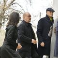 George Copos și Gigi Nețoiu, la biserică // foto: Cristi Preda (GSP)