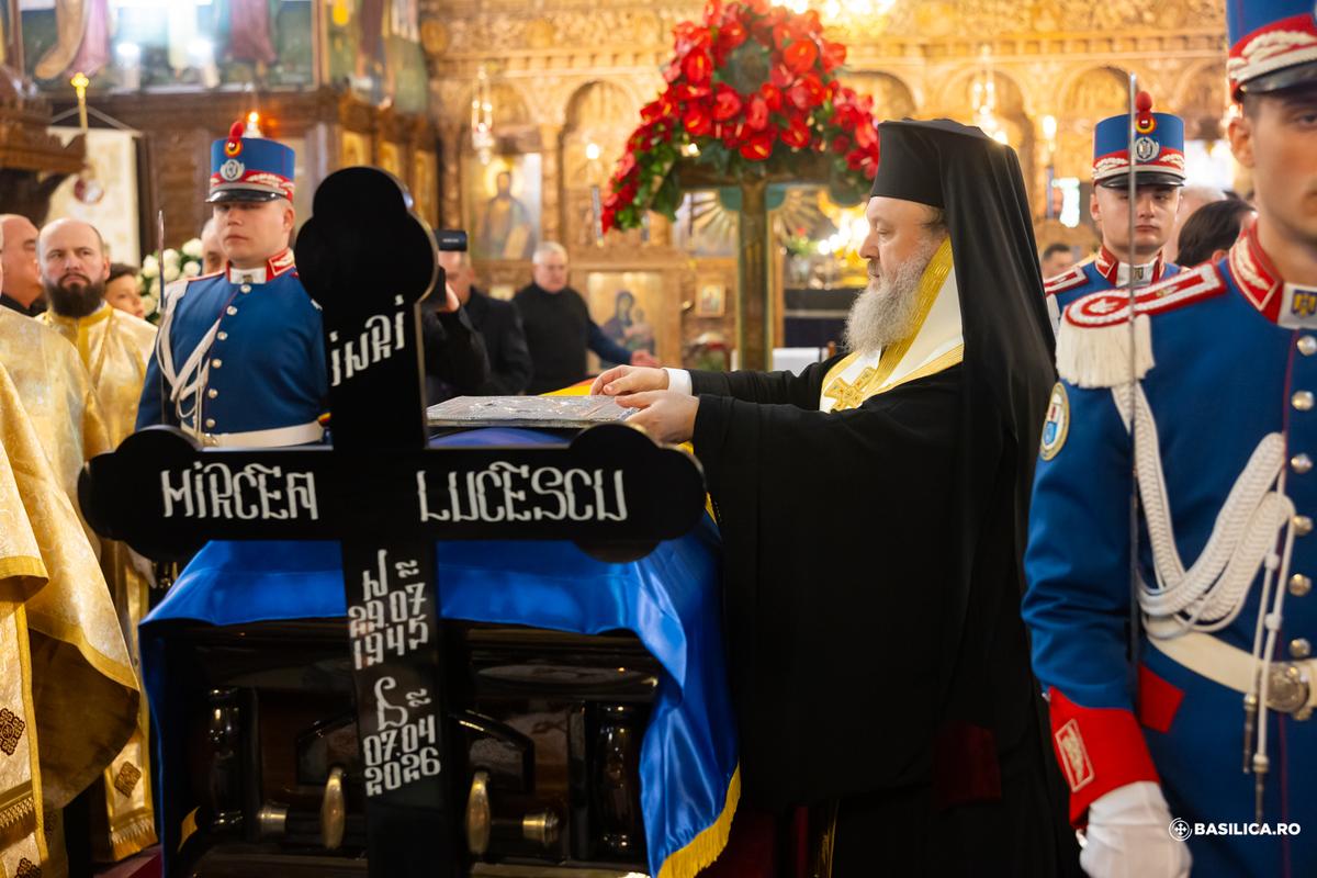 Mesajul lui George Copos la slujba de înmormântare a lui Mircea Lucescu » Cum și-a numit vechiul prieten