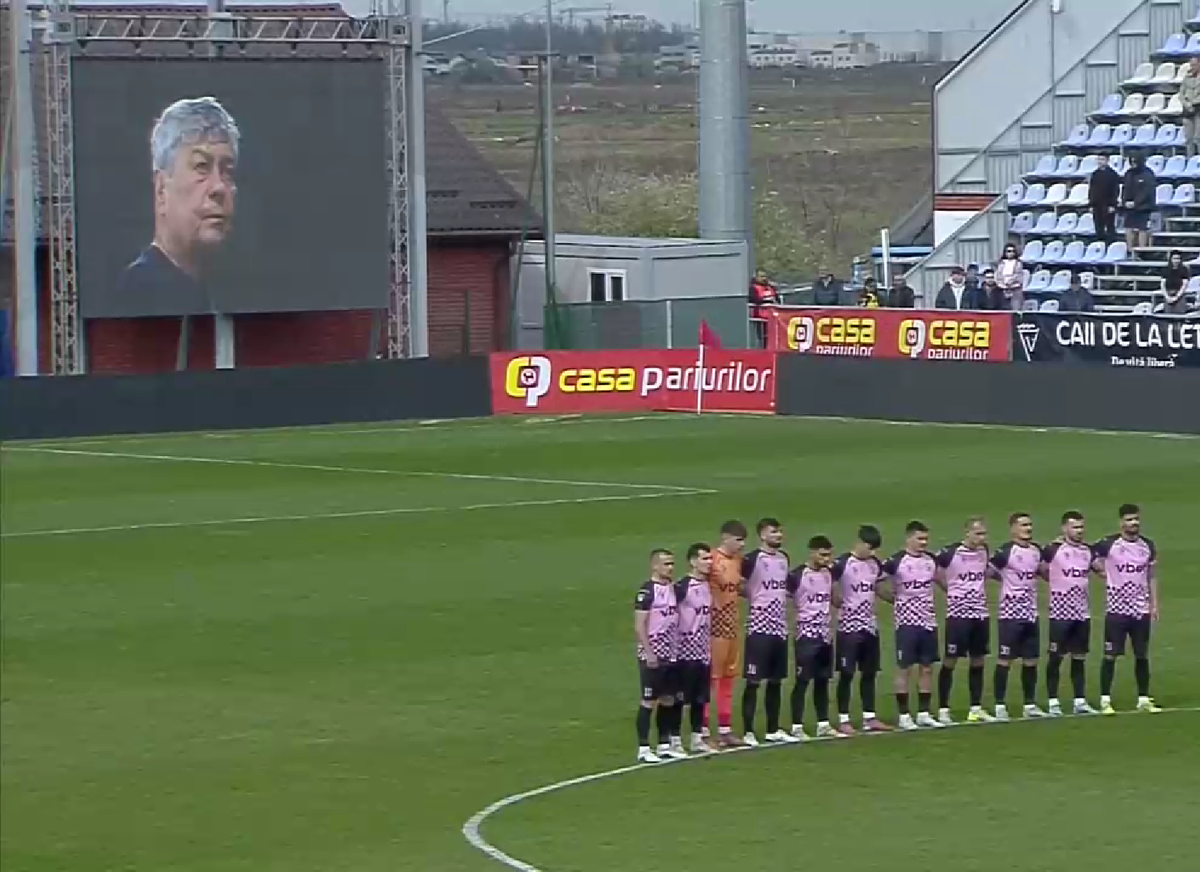 Gest superb la Voluntari! Jucătorii Corvinului Hunedoara, gest onorabil pentru Mircea Lucescu