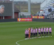 Corvinul Hunedoara, banner special pentru Mircea Lucescu // Captură FOTO: Prima Sport 1