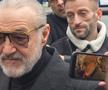 Gigi Becali, prezent la înmormântarea lui Mircea Lucescu