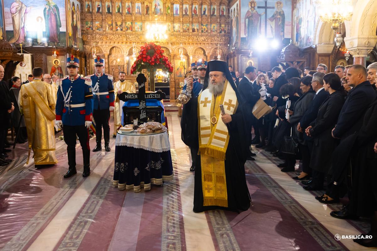 Mesajul lui George Copos la slujba de înmormântare a lui Mircea Lucescu » Cum și-a numit vechiul prieten