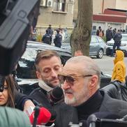 Gigi Becali, prezent la înmormântarea lui Mircea Lucescu