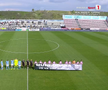 Corvinul Hunedoara, banner special pentru Mircea Lucescu // Captură FOTO: Prima Sport 1