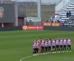 Corvinul Hunedoara, banner special pentru Mircea Lucescu // Captură FOTO: Prima Sport 1
