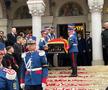 Imagini de la slujba de înmormântare a lui Mircea Lucescu