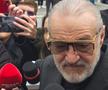Gigi Becali, prezent la înmormântarea lui Mircea Lucescu