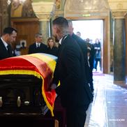 Slujba Înmormântării pentru Mircea Lucescu. Foto: Basilica.ro / Mircea Florescu
