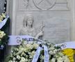 Mesajul emoționant scris pe cavoul lui Mircea Lucescu, înmormântat la Cimitirul Bellu