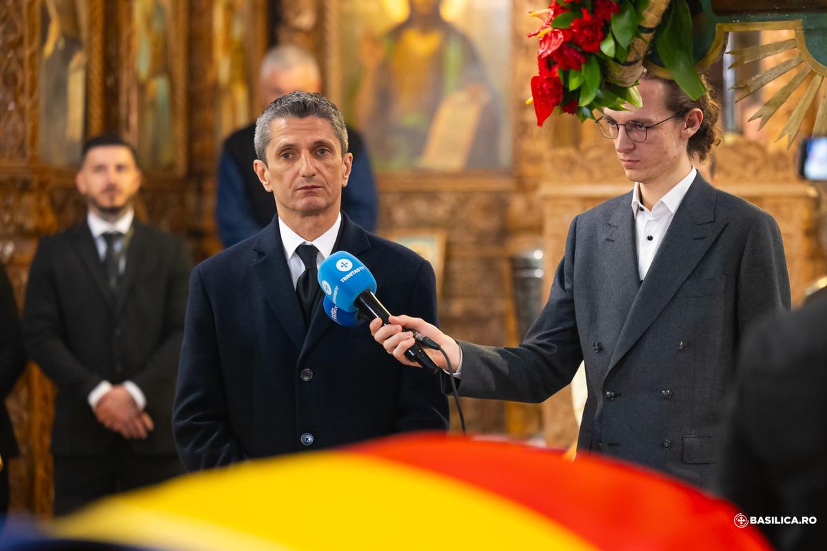 Mesajul lui George Copos la slujba de înmormântare a lui Mircea Lucescu » Cum și-a numit vechiul prieten
