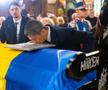 Răzvan Lucescu, ultima revedere cu Mircea Lucescu // Foto: Basilica.ro / Mircea Florescu
