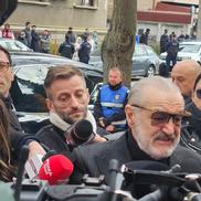 Gigi Becali, prezent la înmormântarea lui Mircea Lucescu