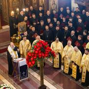 Slujba Înmormântării pentru Mircea Lucescu. Foto: Basilica.ro / Mircea Florescu