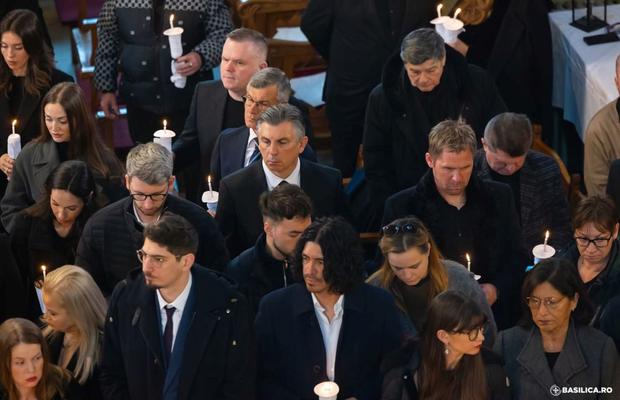 Fostul elev al lui Mircea Lucescu a venit la înmormântarea antrenorului » Puțini l-au recunoscut
