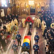 Slujba Înmormântării pentru Mircea Lucescu. Foto: Basilica.ro / Mircea Florescu