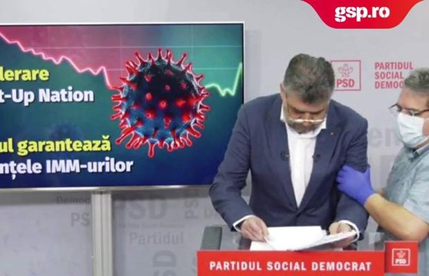 Probleme pentru președintele PSD: lui Marcel Ciolacu i s-a făcut rău în timpul conferinței de presă