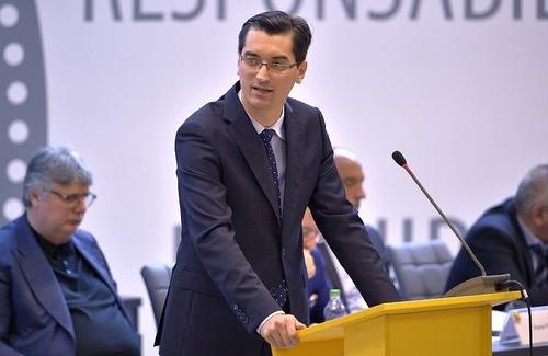 Răzvan Burleanu este președintele FRF din martie 2014