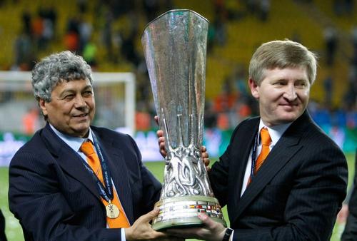 Rinat Ahmetov și Mircea Lucescu / Imago