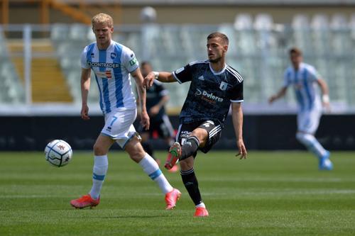 Vlad Dragomir (dreapta), la Virtus Entella // foto: Imago
