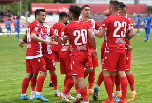 !DINAMO. Răzvan Grădinaru (26 de ani), suspendat, va rata prima manșa a barajului de rămânere în Liga 1.