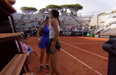 Emma Răducanu, abandon în setul secund al meciului cu Bianca Andreescu! Sportiva din Canada e în turul secund la Roma