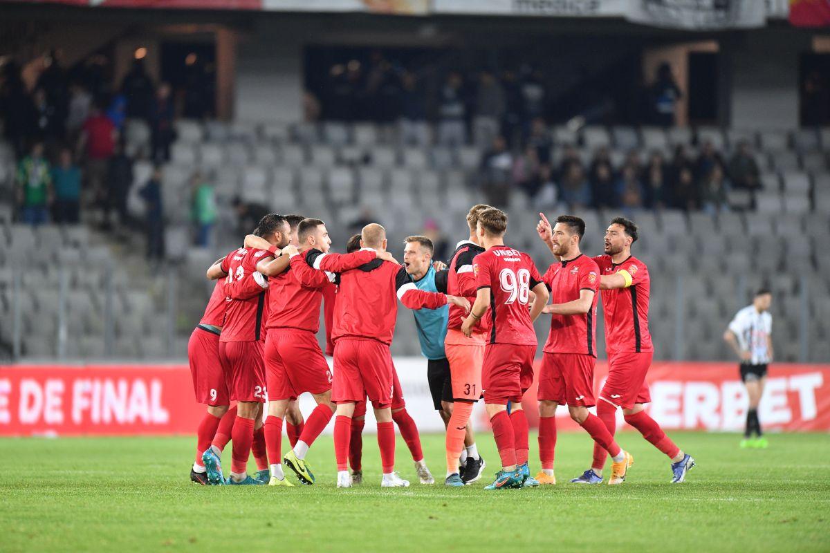 U Cluj - Hermannstadt, meci decisiv în play-off-ul din Liga 2 / FOTO: Raed Krishan