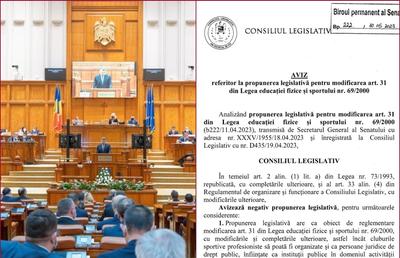 Aviz negativ pentru modificarea legii care poate aduce CSA Steaua în Liga 1! » Motivarea fostului ministru al Justiției: „UE a obligat Spania să recupereze banii oferiți cluburilor”