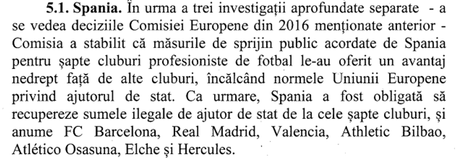 Aviz negativ pentru modificarea legii care poate aduce CSA Steaua în Liga 1! » Motivarea fostului ministru al Justiției: „UE a obligat Spania să recupereze banii oferiți cluburilor”