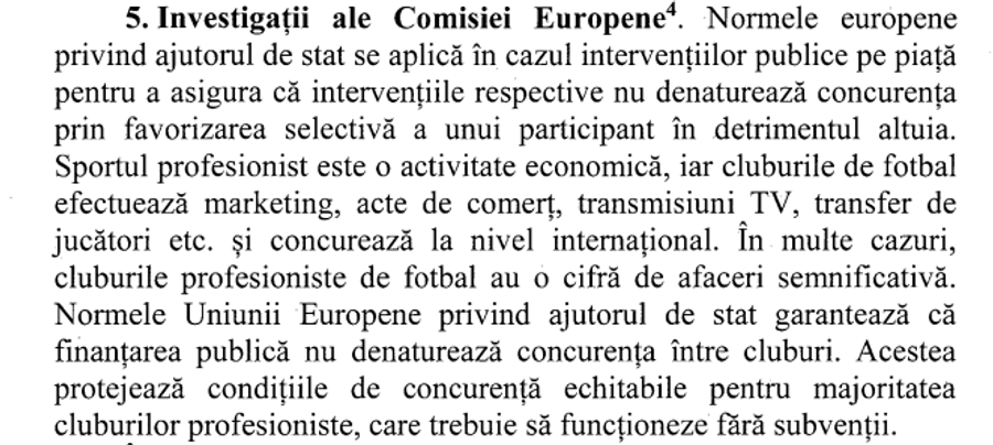 Aviz negativ pentru modificarea legii care poate aduce CSA Steaua în Liga 1! » Motivarea fostului ministru al Justiției: „UE a obligat Spania să recupereze banii oferiți cluburilor”