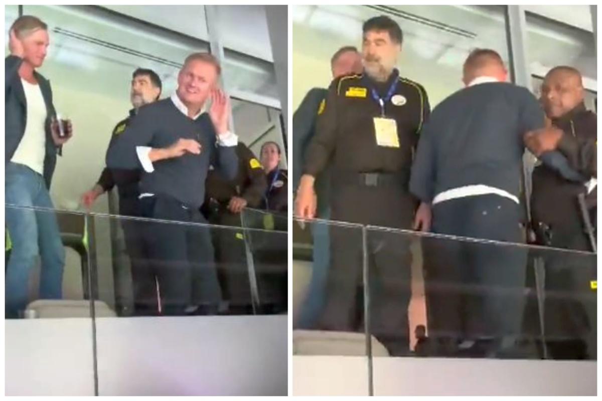 Scandal pe „Bernabeu”, cu tatăl lui Haaland protagonist » Escortat din lojă și acuzat de spanioli: „A aruncat cu mâncare!”