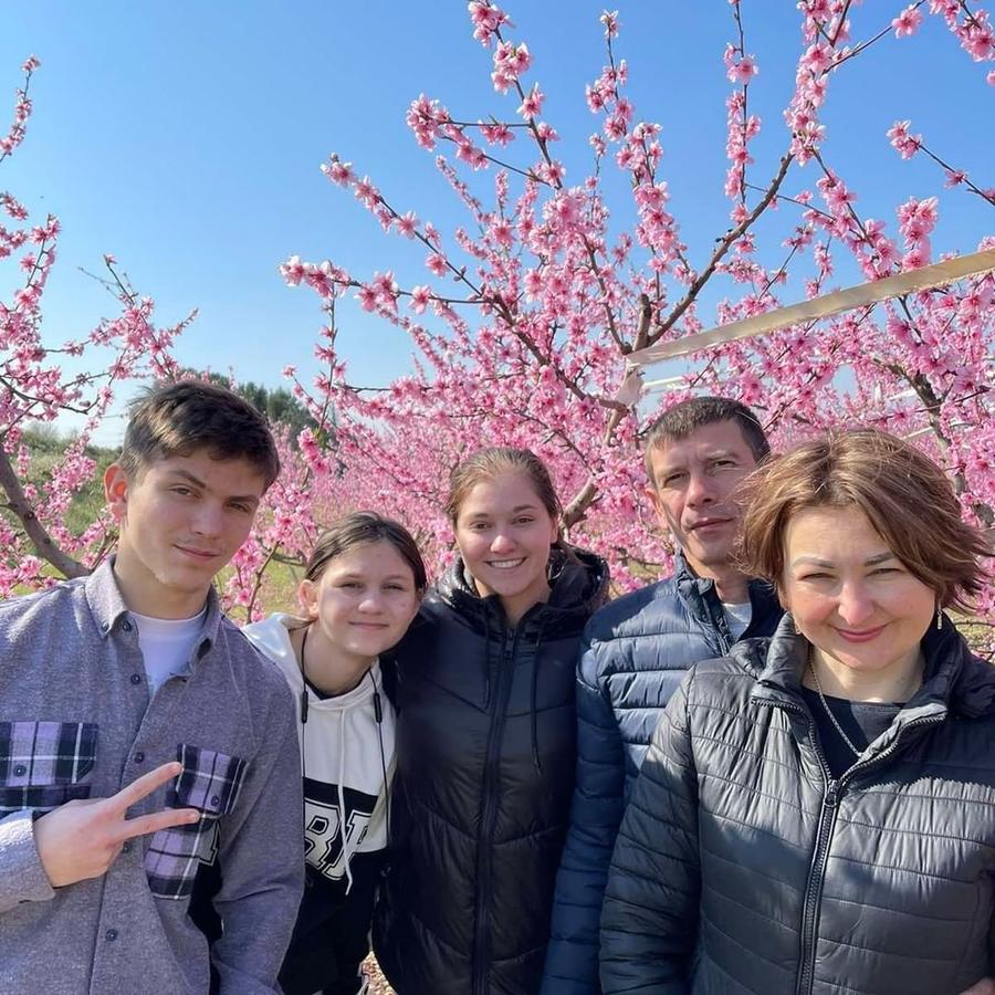 Familia Anastasiei Bachynska când lucrurile erau normale O campioană europeană și-a pierdut tatăl în război