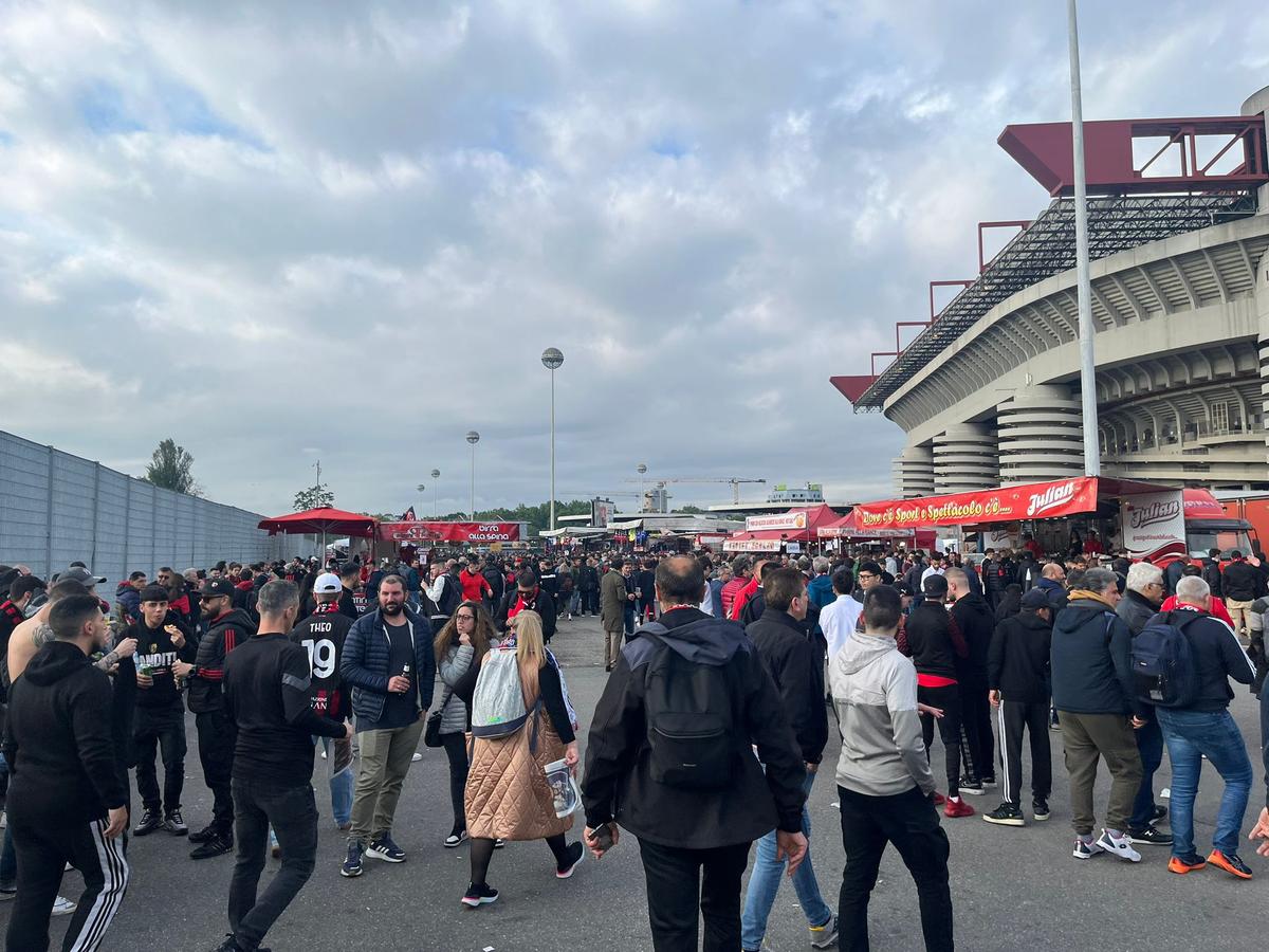 AC Milan - Inter, atmosferă și meci