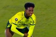 Controversă în America de Sud » Endrick a sărbătorit un gol imitându-l pe King Kong!