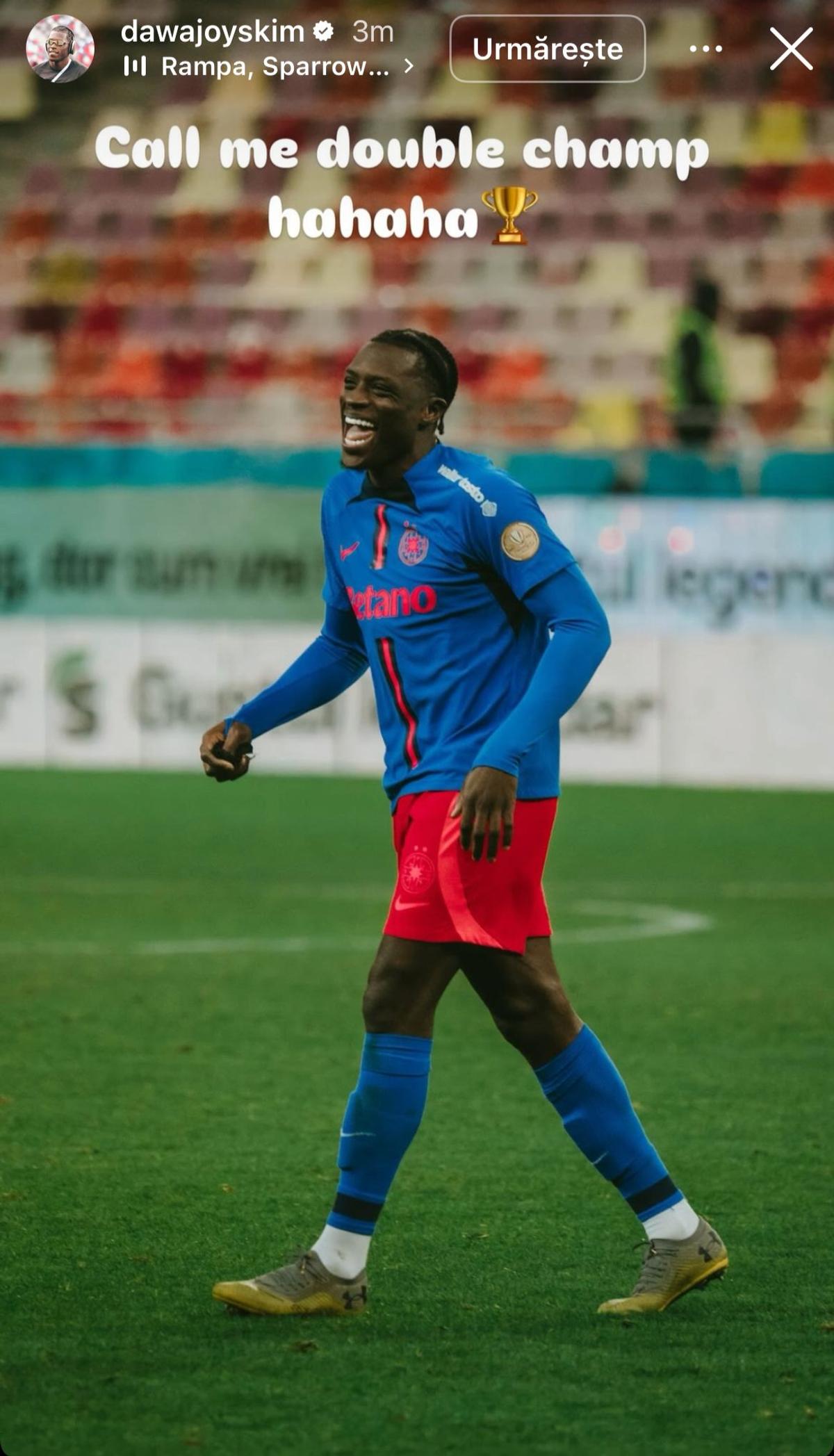 Imagini FABULOASE » Cum au sărbătorit jucătorii de la FCSB titlul: horă și râuri de șampanie