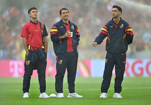Zubimendi, Oyarzabal și Merino // FOTO: Getty Images