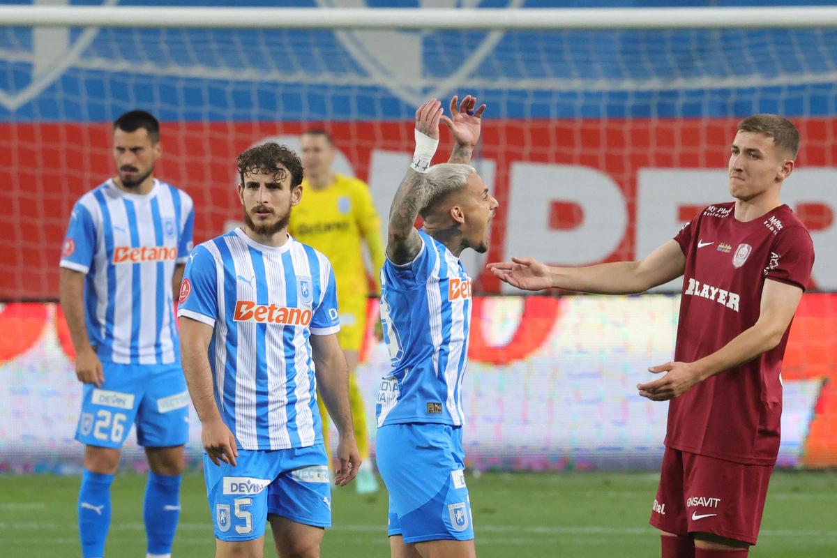 FCSB este CAMPIOANA României » Remiza dintre Universitatea Craiova și CFR Cluj a decis soarta titlului în Superliga