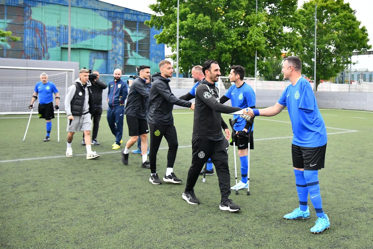 FCSB - actiune persoane handicap