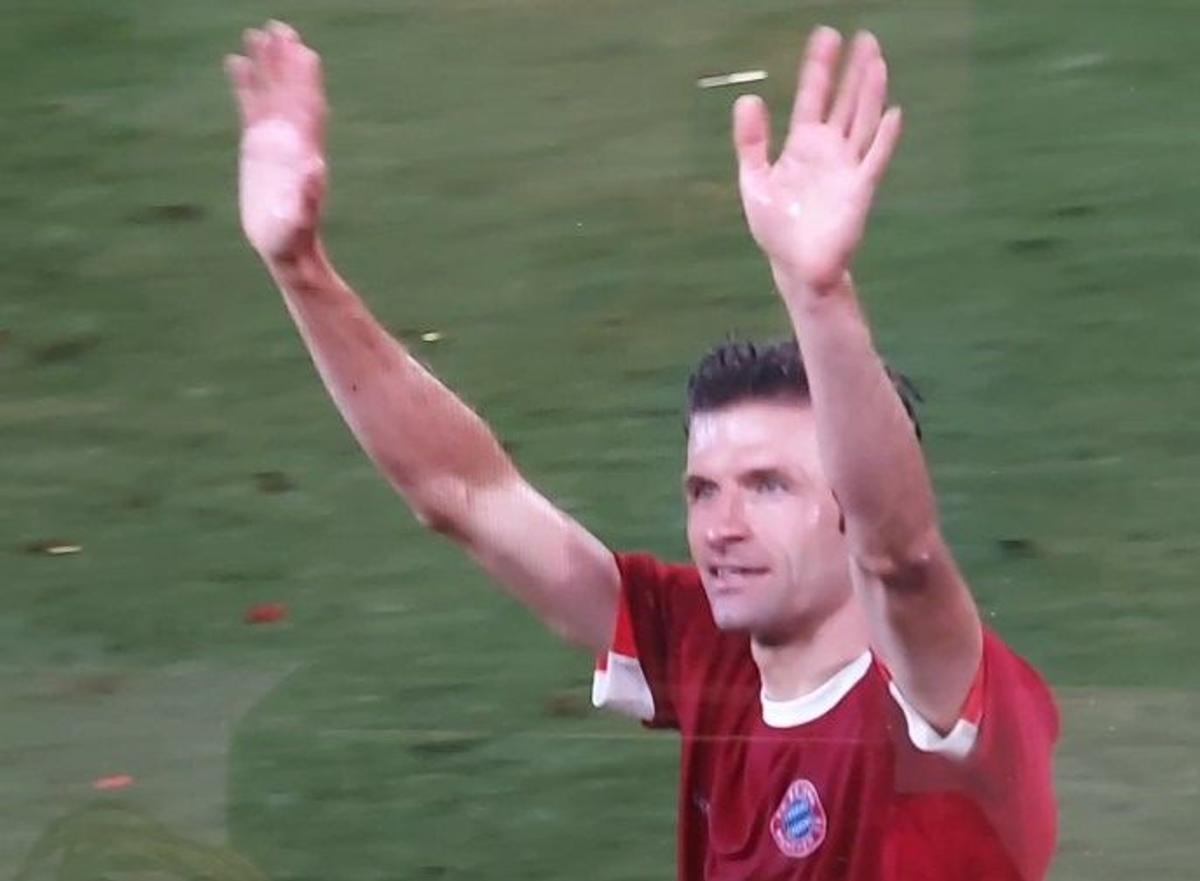 Thomas Muller, eroul sărbătorii celui de-al 34-lea titlu câștigat de Bayern