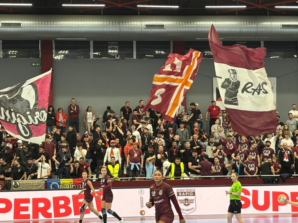 Rapid - Gloria Bistrița, semifinala Cupei României la handbal
