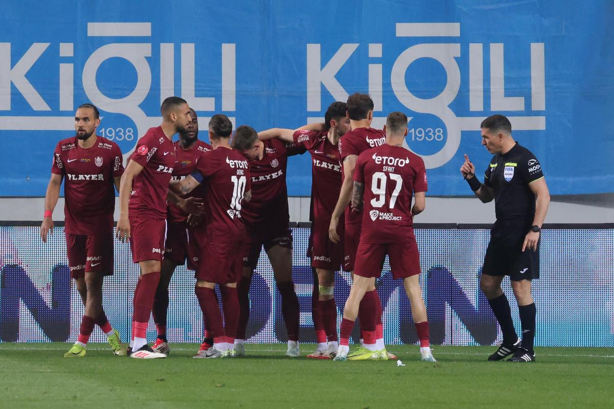FCSB este CAMPIOANA României » Remiza dintre Universitatea Craiova și CFR Cluj a decis soarta titlului în Superliga