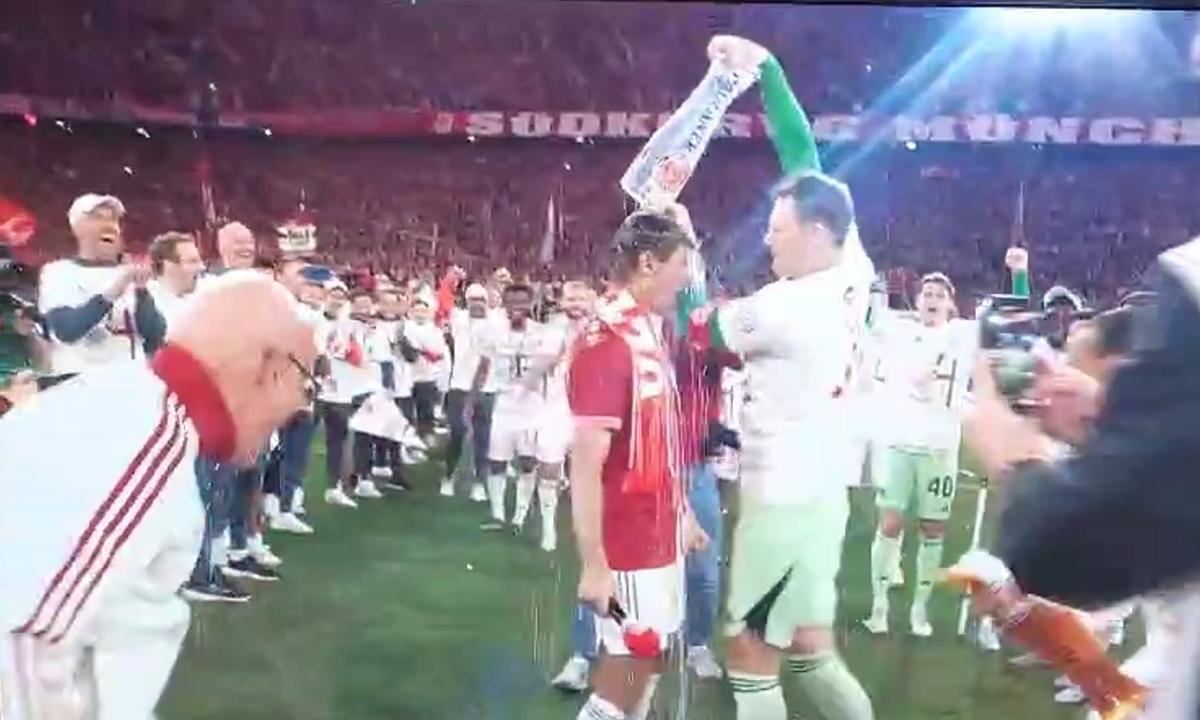 Thomas Muller, eroul sărbătorii celui de-al 34-lea titlu câștigat de Bayern
