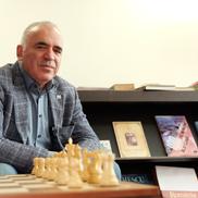 Garry Kasparov la Grand Hotel Bucharest, foto: Andrei Furnigă / Gazeta Sporturilor