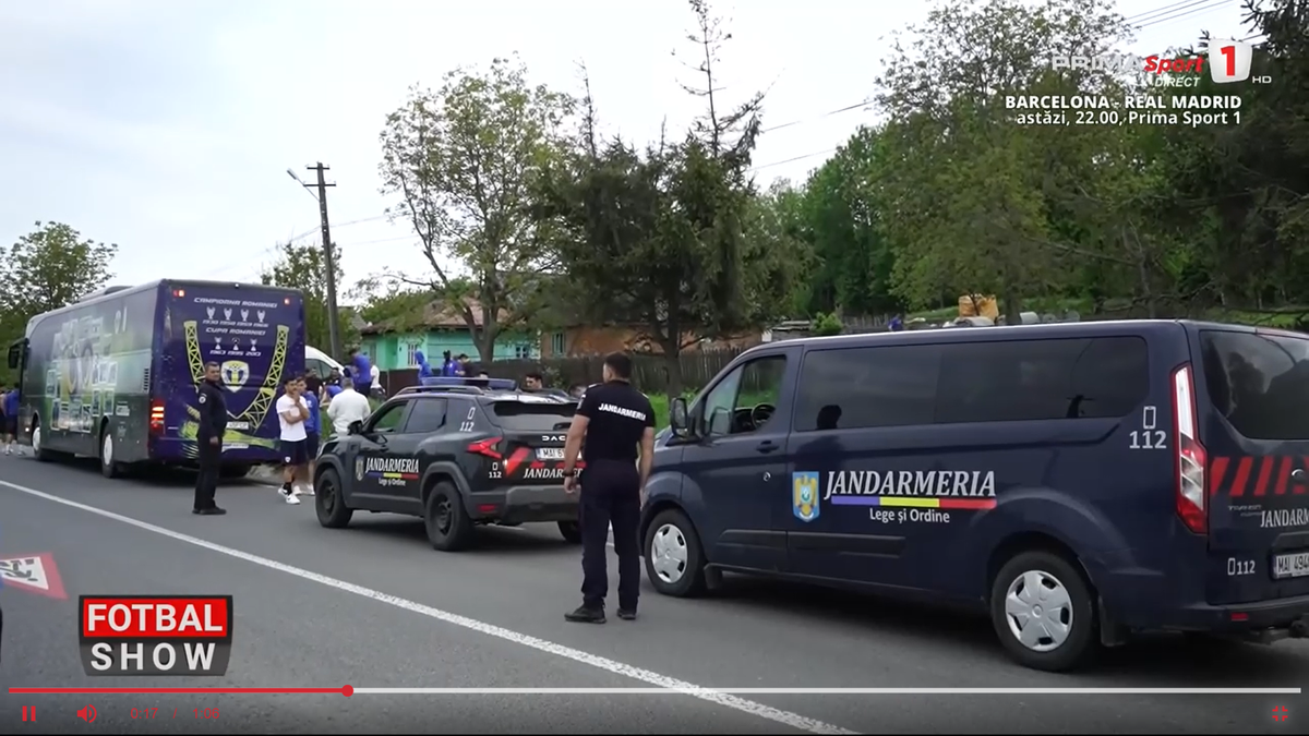 Au oprit autocarul pe drum și l-au dus la spital de urgență, imediat după duelul din Superliga