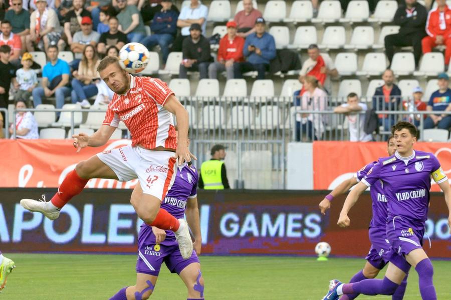 George Pușcaș a înscris primul gol pentru Dinamo // FOTO: Ionuț Iordache (GSP.ro) Ciprian Marica spune marele minus al lui George Pușcaș: „Nu poate face asta, doar Drăguș e capabil”