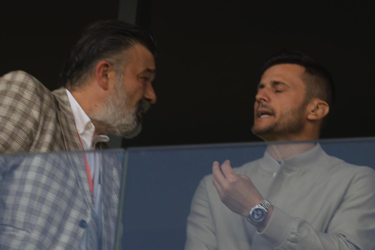 Andrei Nicolescu și Radu Popa, la Dinamo - FC Argeș // FOTO: Ionuț Iordache (GSP.ro)