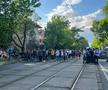 Protestul fanilor lui Dinamo la meciul cu FC Argeș