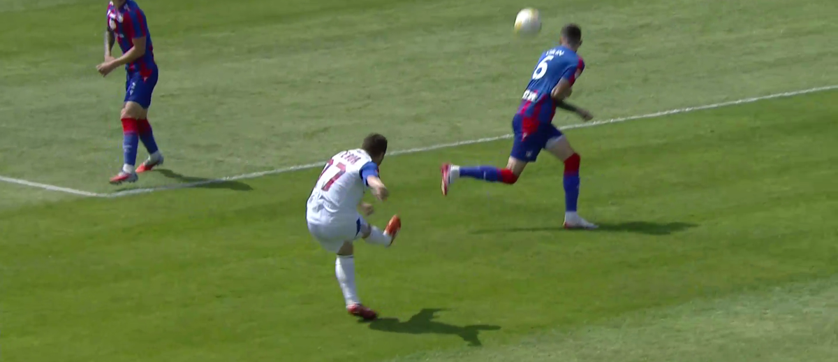 Gol magnific reușit de Adi Popa, Bihor - Steaua
