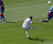 Adi Popa, execuție de clasă în Bihor - Steaua // Captură foto: Digi Sport 1