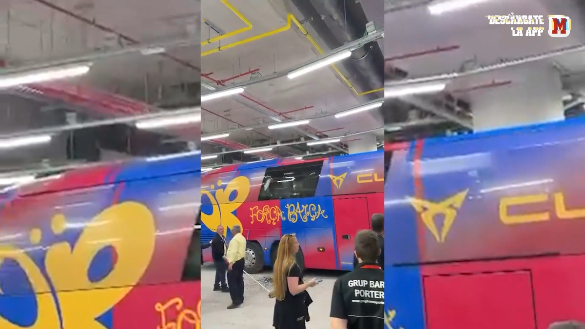 Scene incredibile: fanii Barcelonei au aruncat cu obiecte în autocarul... propriei echipe!